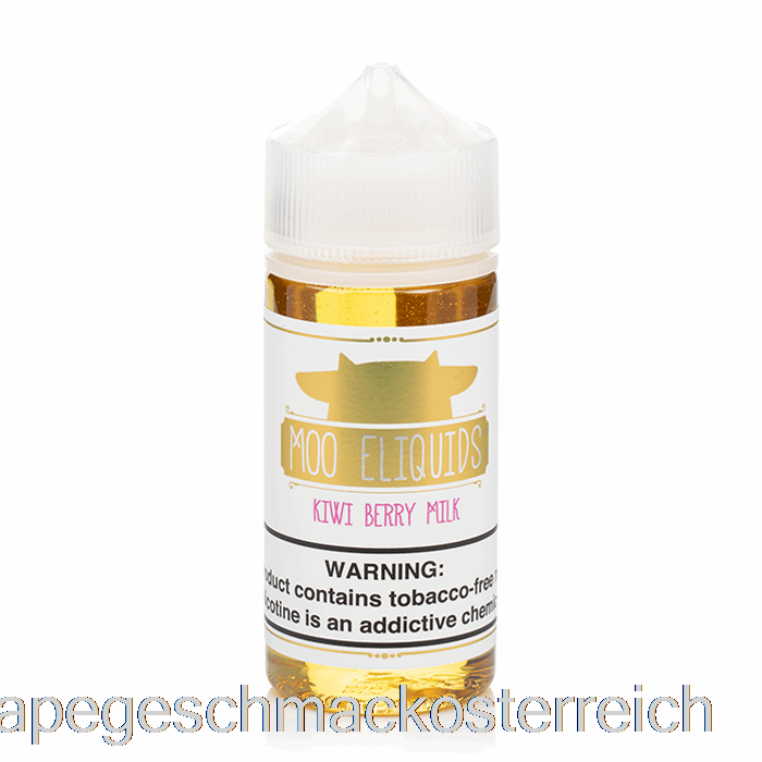 Kiwi-Beeren-Milch – Moo E-Liquids – 100 Ml, 0 Mg Vape-Geschmack